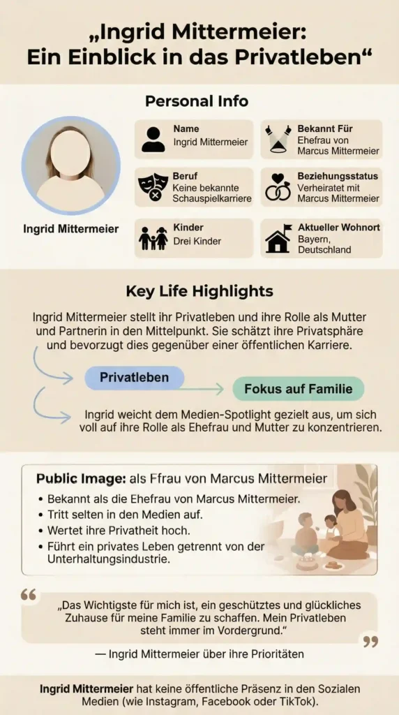 Ingrid Mittermeier Ein Einblick in das Privatleben