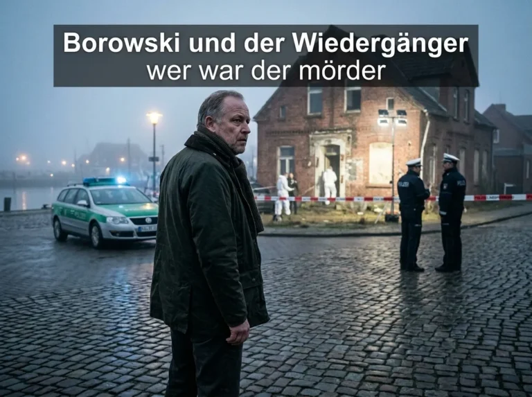 Borowski und der Wiedergänger wer war der mörder